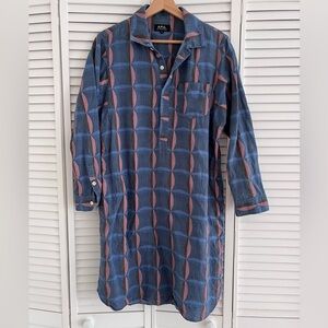 A.P.C. Linen-Cotton Shirt Dress